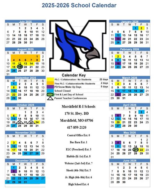 2025-2026 Calendar